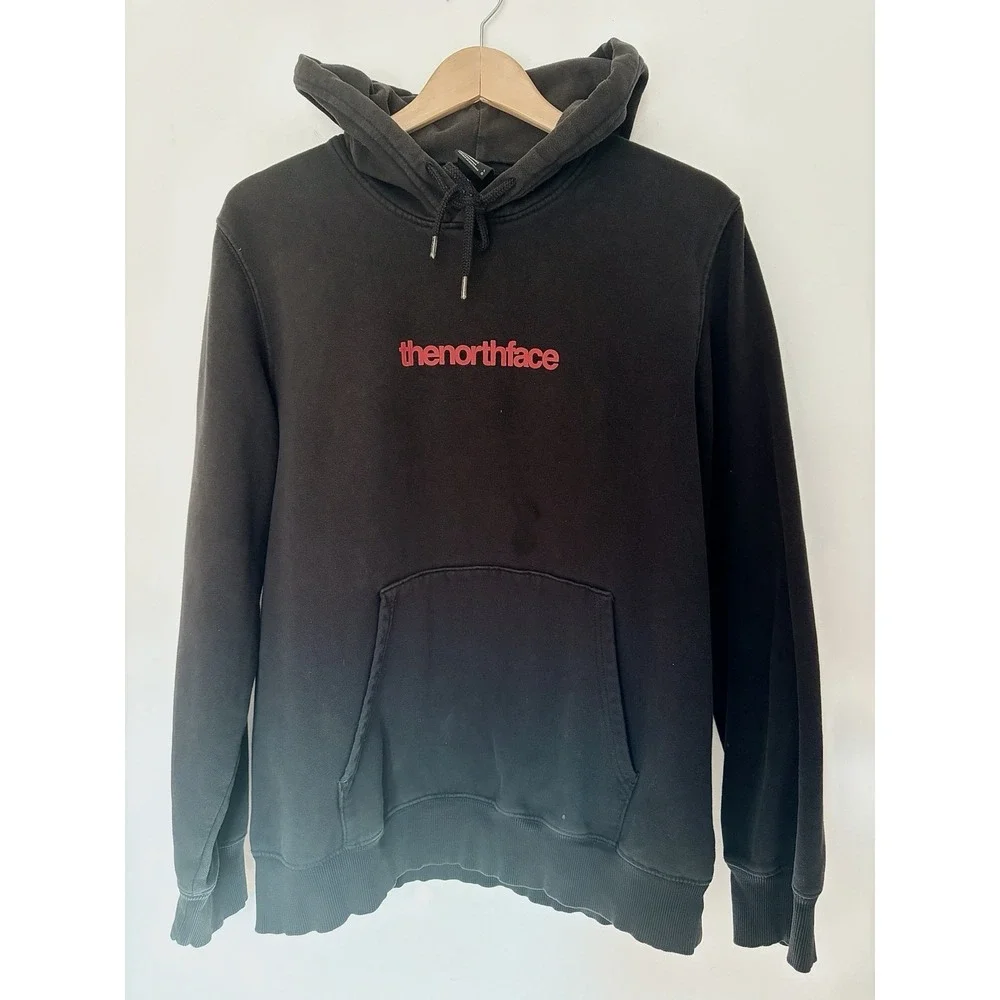 Vintage Y2K The North Face Hoodie Black Fine Alpine Equipment Logo Mens Size L